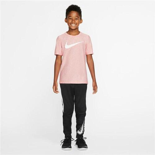 Træningsdragt til børn underdele Nike Dri-FIT Therma Sort Drenge 8-10 år