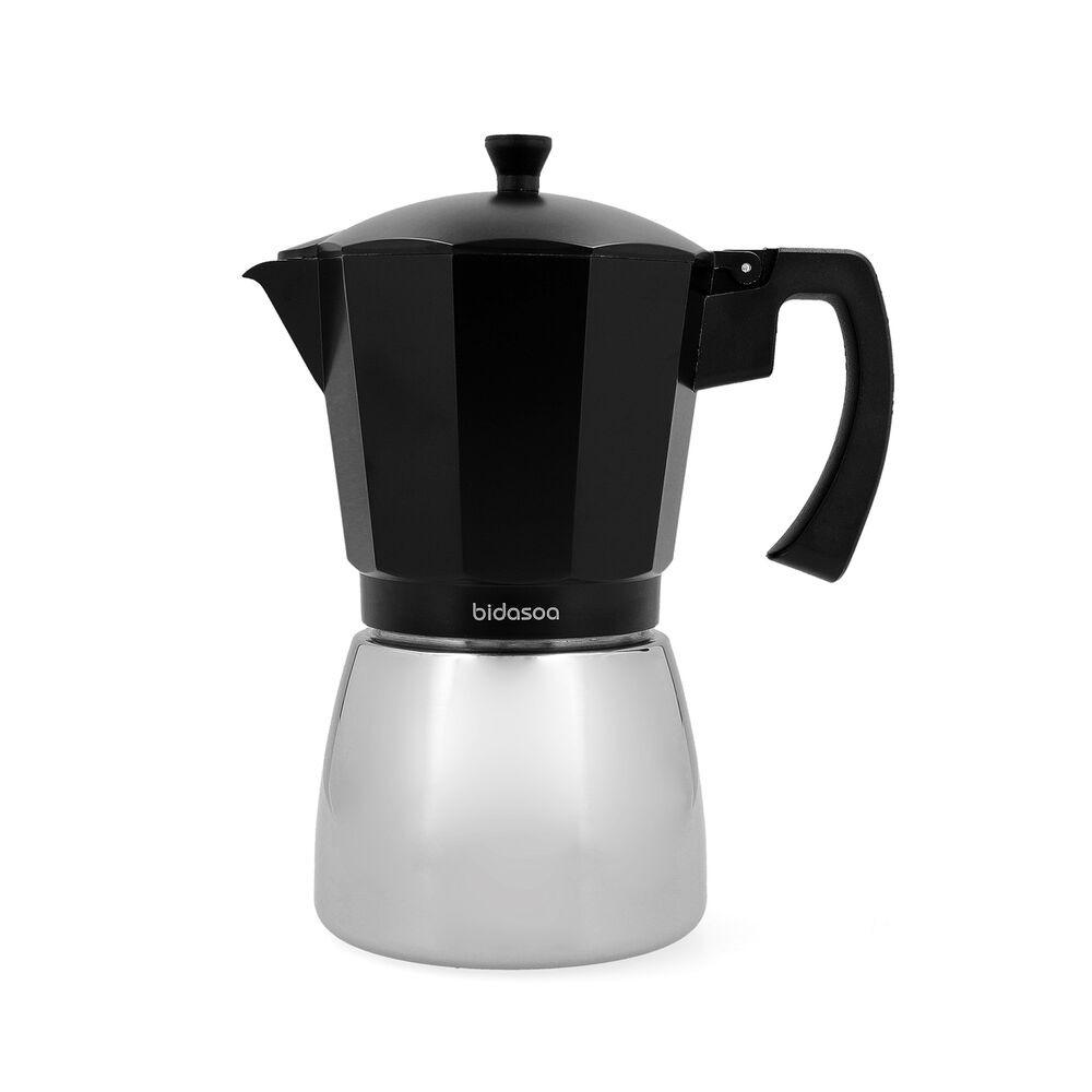 Bidasoa Tribeca espressokande i metal/stål - 12 kopper