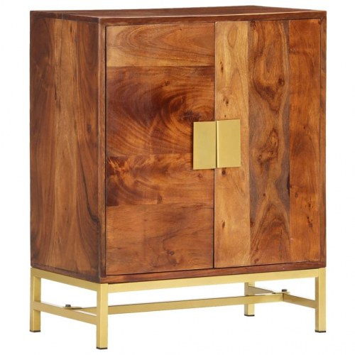 Skænk 60x35x75 cm massivt akacietræ