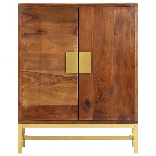 Skænk 60x35x75 cm massivt akacietræ