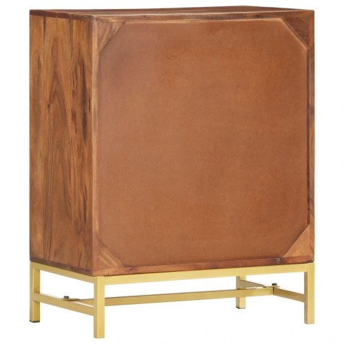 Skænk 60x35x75 cm massivt akacietræ