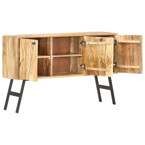 Skænk 118x30x75 cm massivt mangotræ