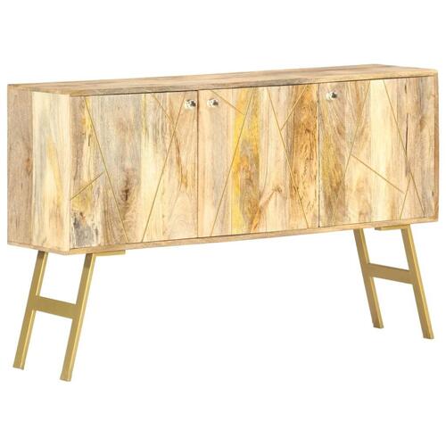 Skænk 118x30x75 cm massivt mangotræ