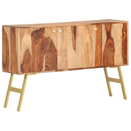 Skænk 118x30x75 cm massivt mangotræ