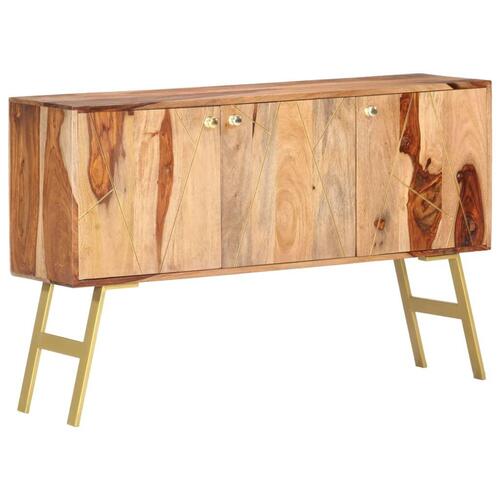 Skænk 118x30x75 cm massivt mangotræ