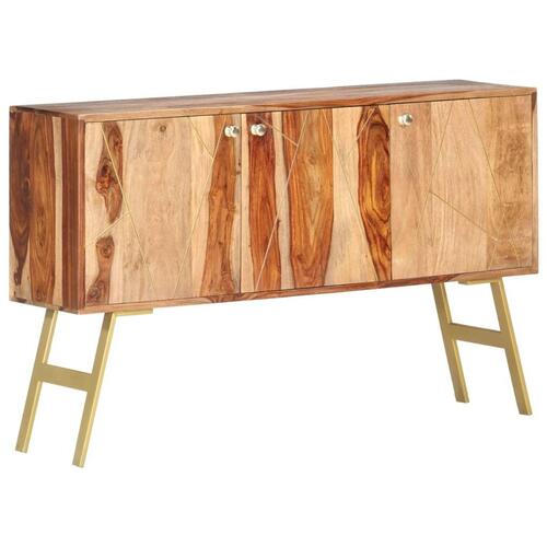 Skænk 118x30x75 cm massivt mangotræ