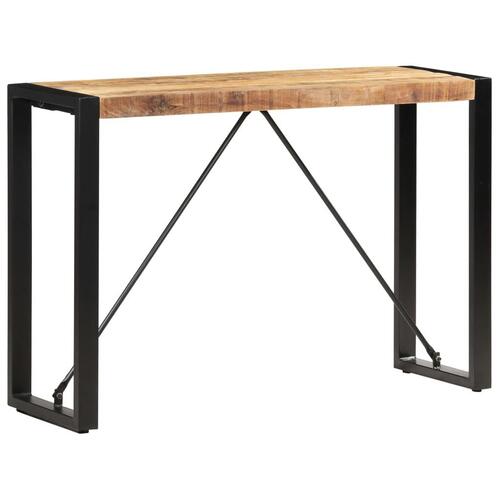 Konsolbord 110x35x76 cm massivt mangotræ