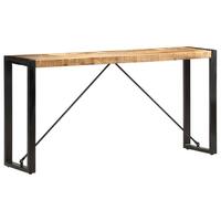 Konsolbord 150x35x76 cm massivt mangotræ
