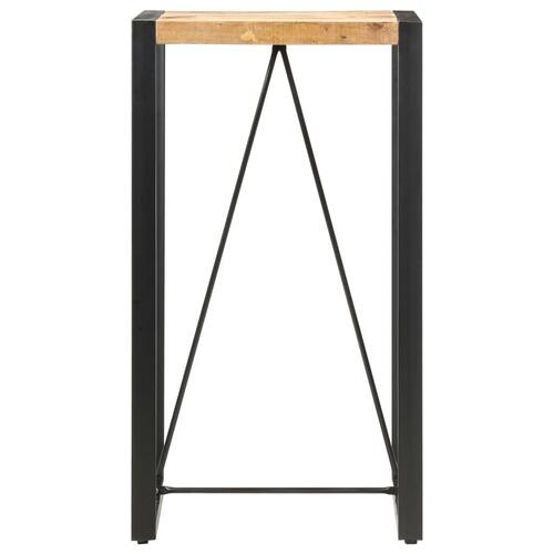 Barbord 60 x 60 x 110 cm massivt mangotræ