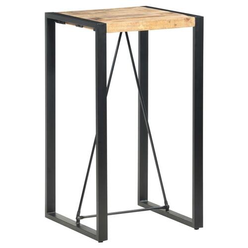 Barbord 60 x 60 x 110 cm massivt mangotræ