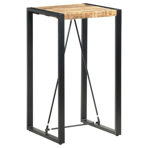 Barbord 60 x 60 x 110 cm massivt mangotræ