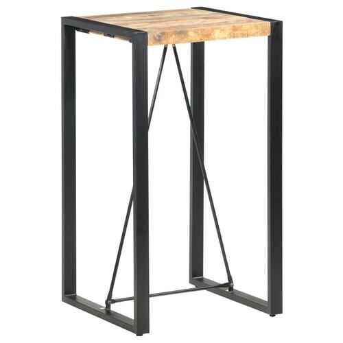 Barbord 60 x 60 x 110 cm massivt mangotræ