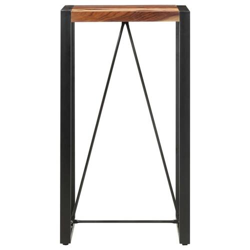 Barbord 60 x 60 x 110 cm massivt akacietræ
