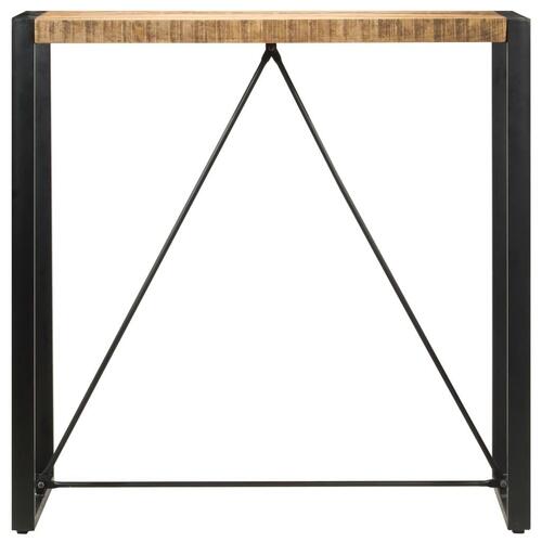 Barbord 110 x 60 x 110 cm massivt mangotræ