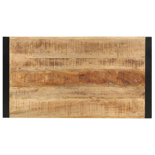 Barbord 110 x 60 x 110 cm massivt mangotræ