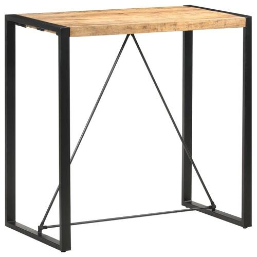 Barbord 110 x 60 x 110 cm massivt mangotræ