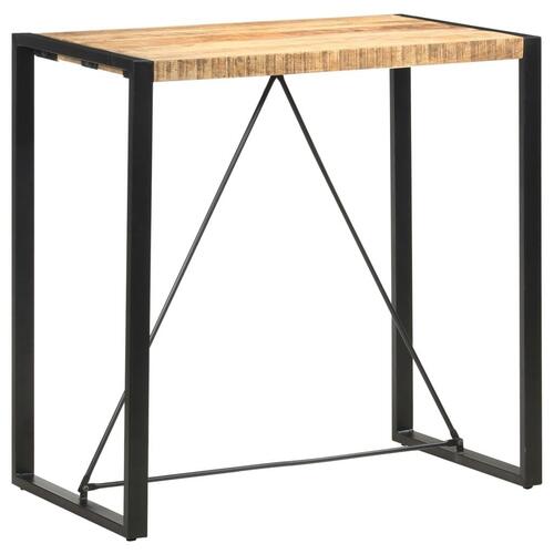 Barbord 110 x 60 x 110 cm massivt mangotræ