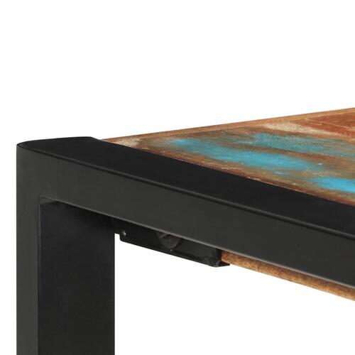 Barbord 140 x 70 x 110 cm massivt genbrugstræ