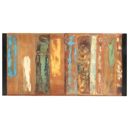 Barbord 140 x 70 x 110 cm massivt genbrugstræ