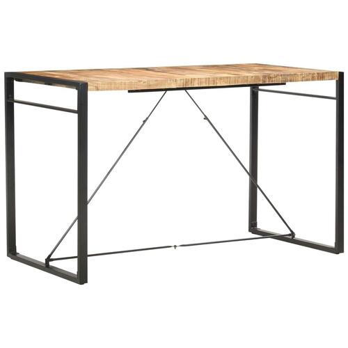 Barbord 180 x 90 x 110 cm massivt mangotræ