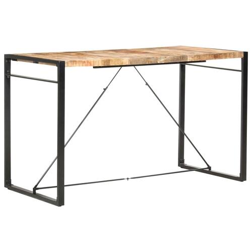 Barbord 180 x 90 x 110 cm massivt mangotræ