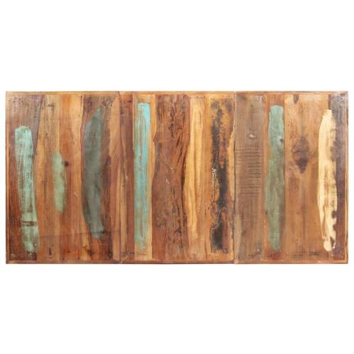 Spisebord 180 x 90 x 76 cm massivt genbrugstræ