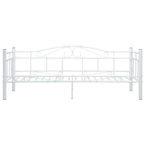 Stel til daybed 90x200 cm metal hvid