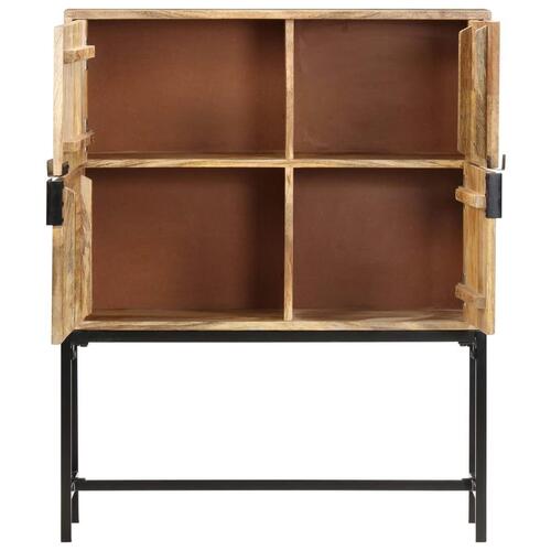 Højskab 80x30x100 cm massivt mangotræ
