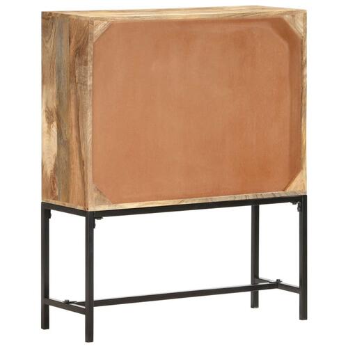 Højskab 80x30x100 cm massivt mangotræ