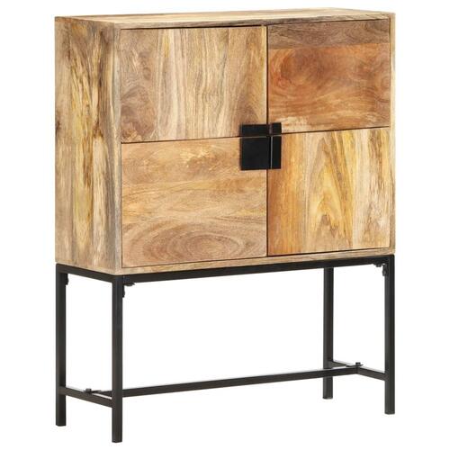 Højskab 80x30x100 cm massivt mangotræ