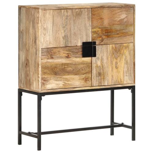 Højskab 80x30x100 cm massivt mangotræ
