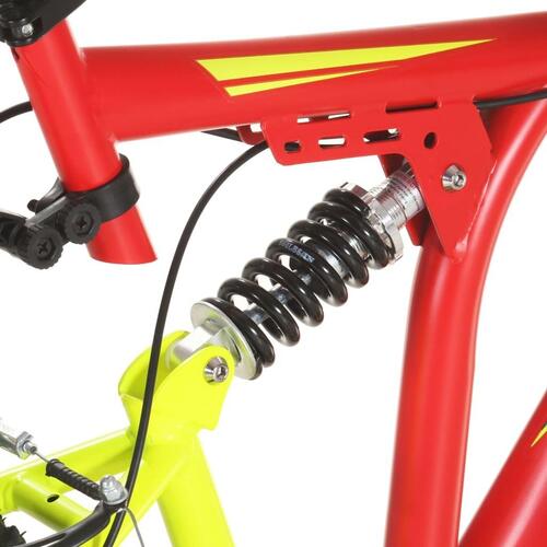 Mountainbike 21 gear 26 tommer hjul 49 cm rød