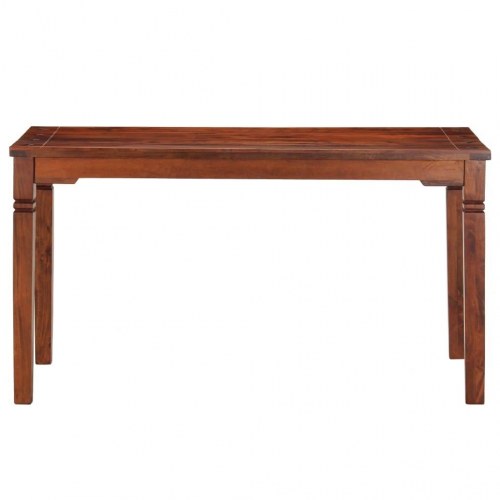 Spisebord 140 x 70 x 76 cm massivt akacietræ