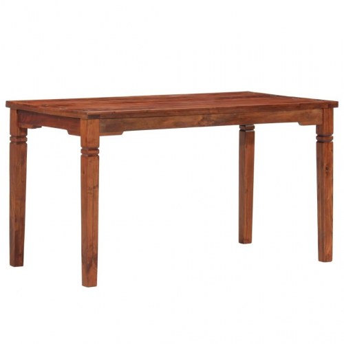Spisebord 140 x 70 x 76 cm massivt akacietræ