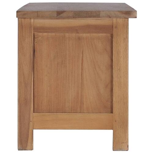 Tv-skab 90 x 30 x 35 cm massivt teaktræ