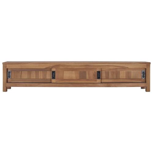 Tv-skab 150 x 30 x 30 cm massivt teaktræ