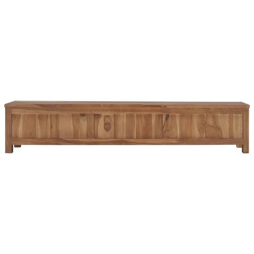 Tv-skab 150 x 30 x 30 cm massivt teaktræ