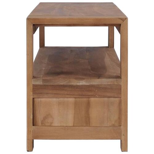 Tv-skab 120 x 30 x 40 cm massivt teaktræ
