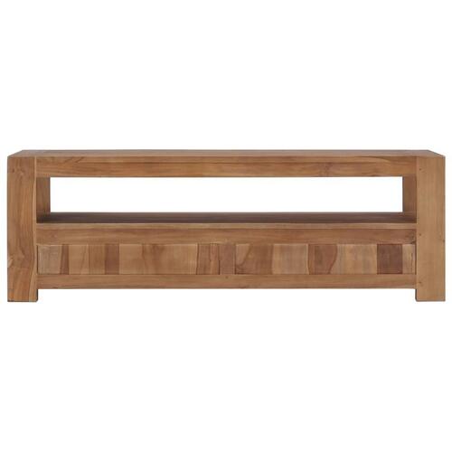 Tv-skab 120 x 30 x 40 cm massivt teaktræ
