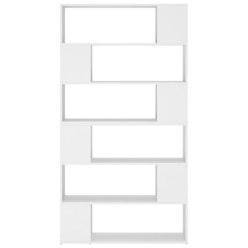 Bogreol/rumdeler 100x24x188 cm hvid