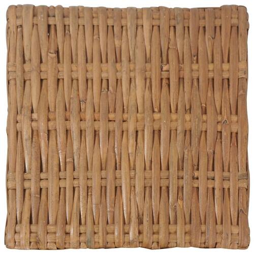 Sofaborde 47 x 47 x 28 cm naturlig rattan