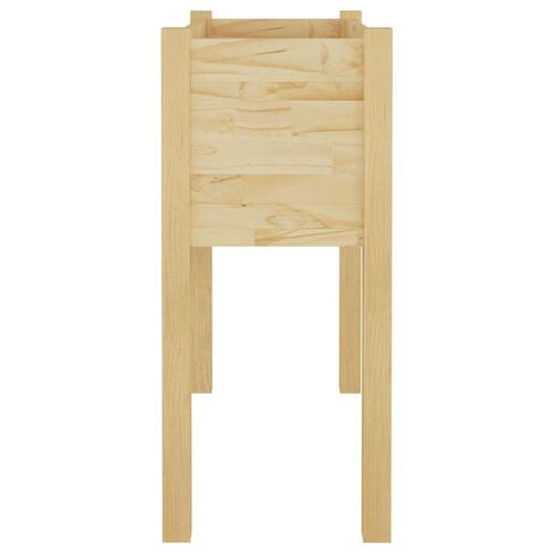 Plantekasse 70x31x70 cm massivt fyrretræ