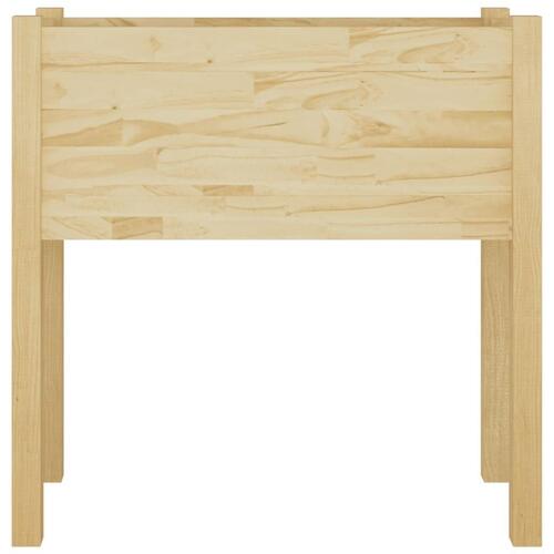 Plantekasser 2 stk. 70x31x70 cm massivt fyrretræ