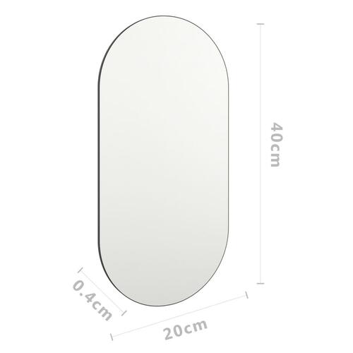 Spejl 40x20 cm glas