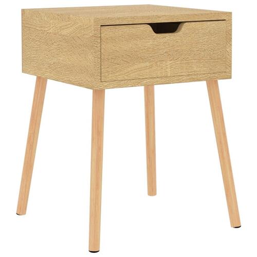 Sengeskab 40x40x56 cm spånplade sonoma-eg