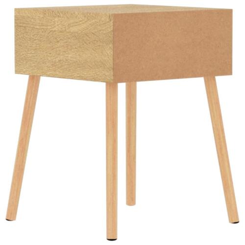 Sengeskab 40x40x56 cm spånplade sonoma-eg