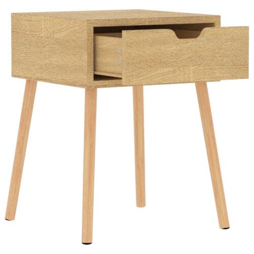 Sengeskab 40x40x56 cm spånplade sonoma-eg