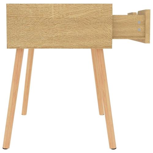 Sengeskab 40x40x56 cm spånplade sonoma-eg