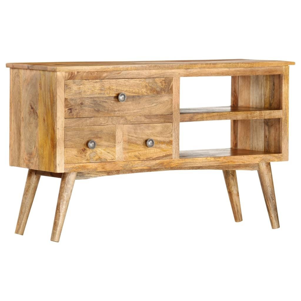 Skænk 102 x 35 x 61 cm massivt mangotræ