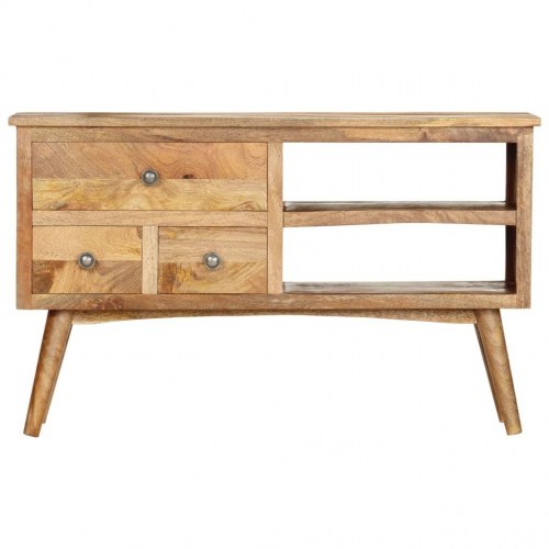Skænk 102 x 35 x 61 cm massivt mangotræ
